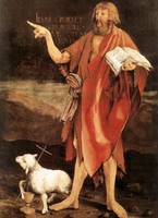 Quelle: Matthias Grünewald, Public Domain Johannes Baptist